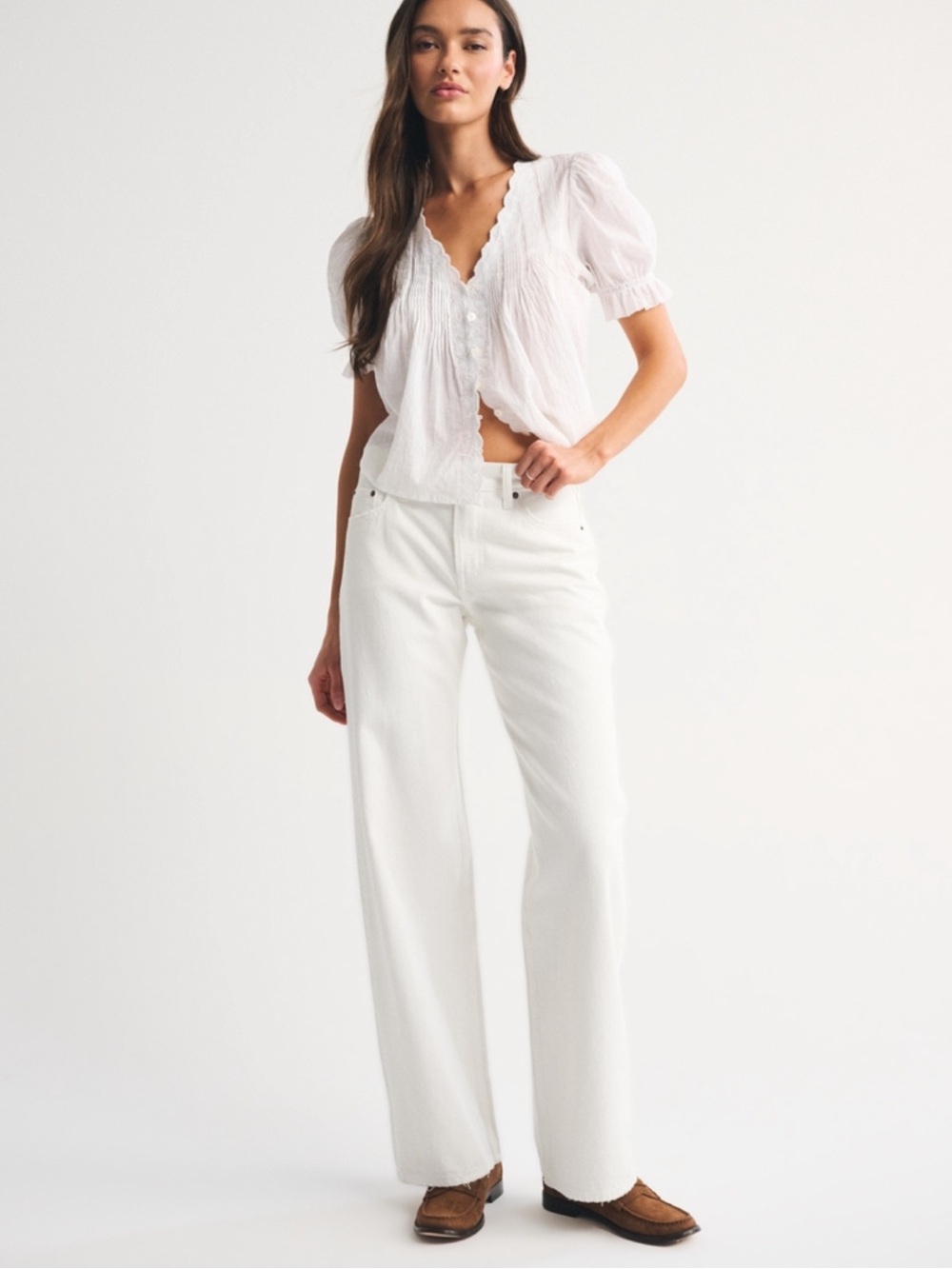 Abercrombie & Fitch Low Rise Ultra Lose Jeans 24 NWT
